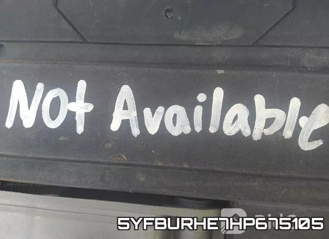 5YFBURHE7HP675105 фото 8
