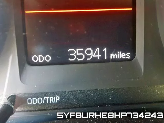 5YFBURHE8HP734243 фото 9