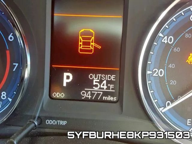 5YFBURHE8KP931503 фото 9