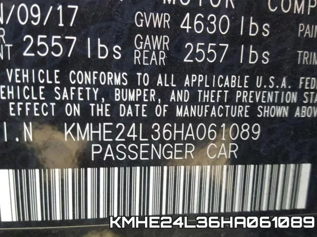 KMHE24L36HA061089 фото 2