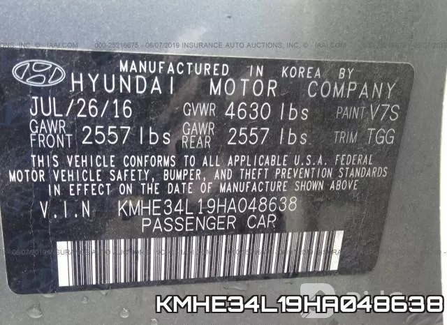KMHE34L19HA048638 фото 10