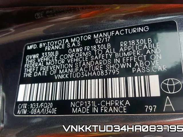 VNKKTUD34HA083795 фото 2