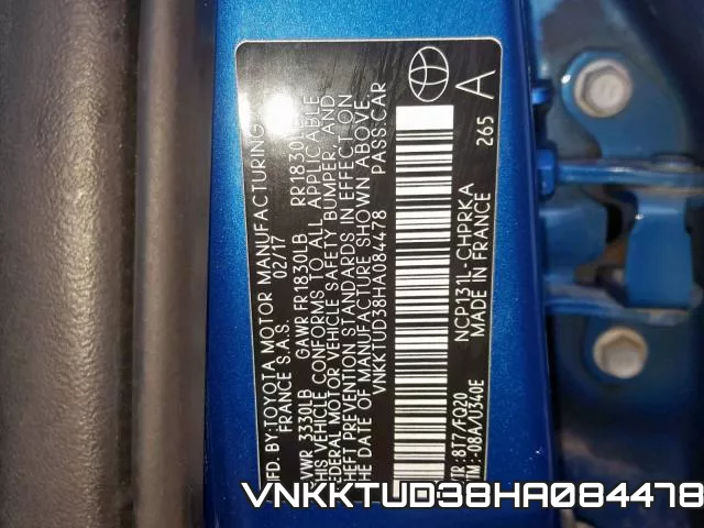 VNKKTUD38HA084478 фото 2