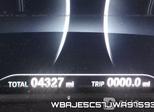 WBAJE5C57JWA97593 фото 8