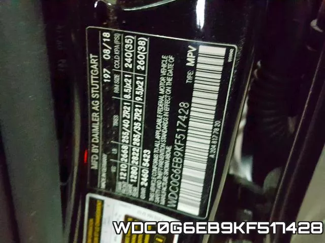 WDC0G6EB9KF517428 фото 2