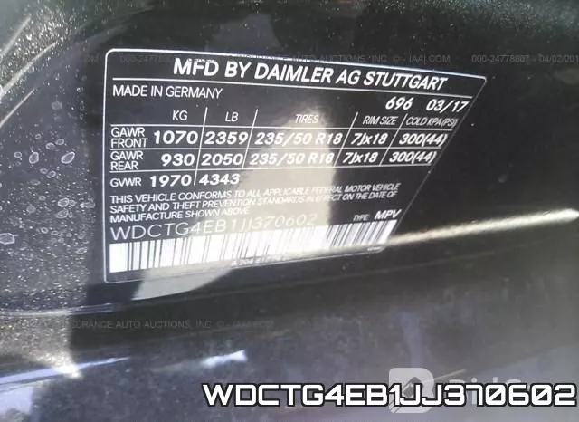 WDCTG4EB1JJ370602 фото 10