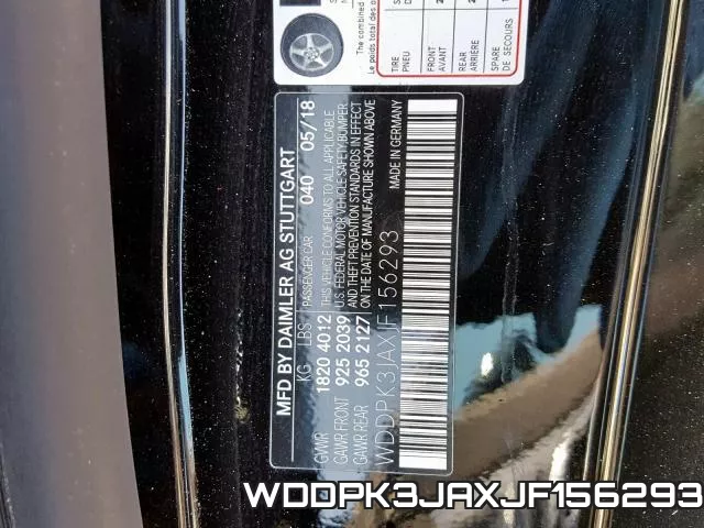 WDDPK3JAXJF156293 фото 2