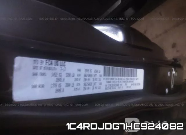 1C4RDJDG7HC924082 фото 10