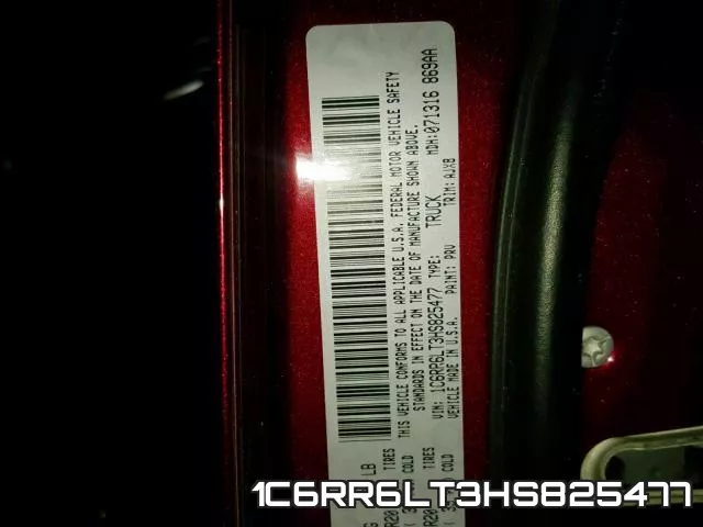 1C6RR6LT3HS825477 фото 2