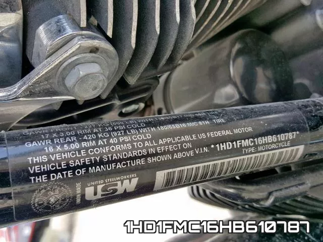 1HD1FMC16HB610787 фото 2