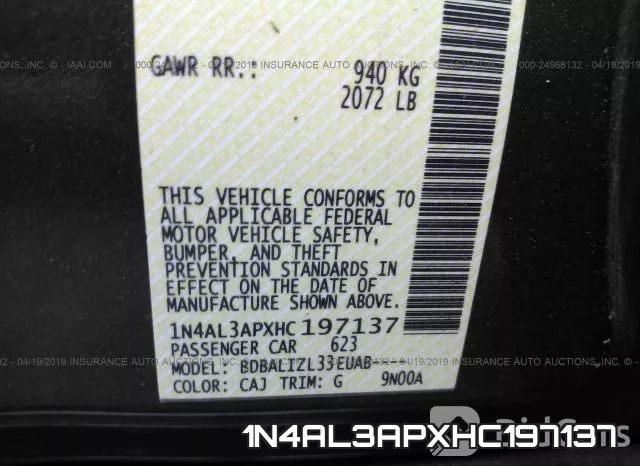 1N4AL3APXHC197137 фото 10