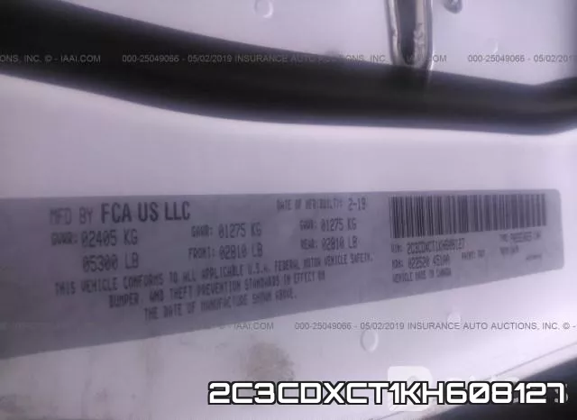 2C3CDXCT1KH608127 фото 9