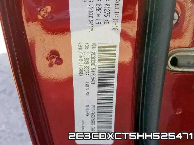 2C3CDXCT5HH525471 фото 2