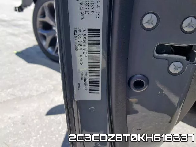 2C3CDZBT0KH618337 фото 2