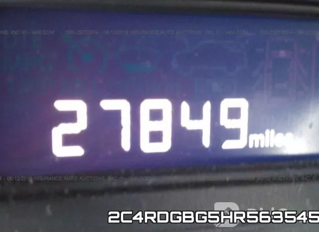 2C4RDGBG5HR563545 фото 8