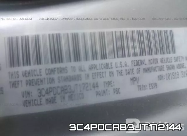 3C4PDCAB3JT172144 фото 10
