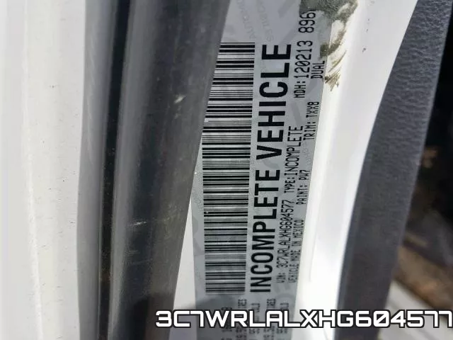 3C7WRLALXHG604577 фото 2