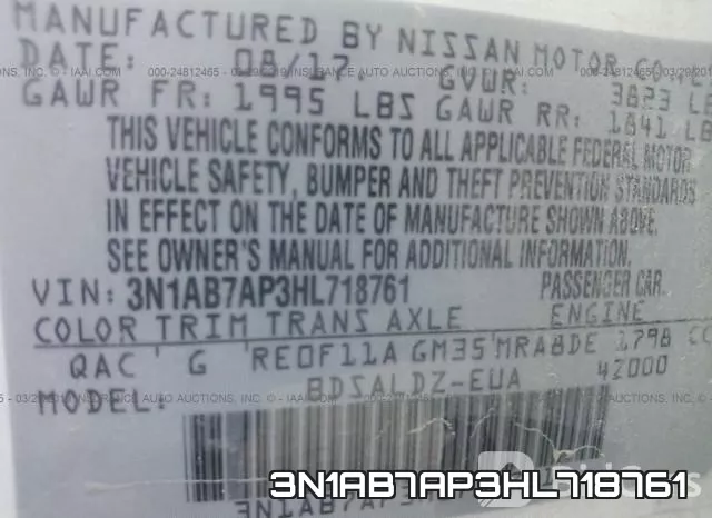 3N1AB7AP3HL718761 фото 10