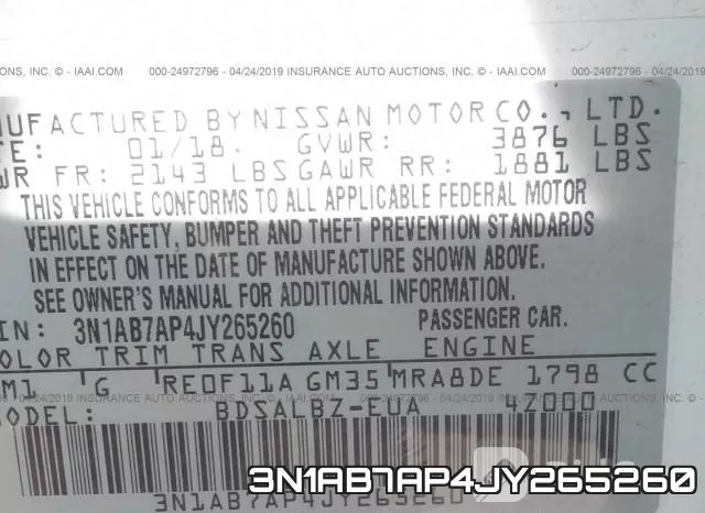 3N1AB7AP4JY265260 фото 10