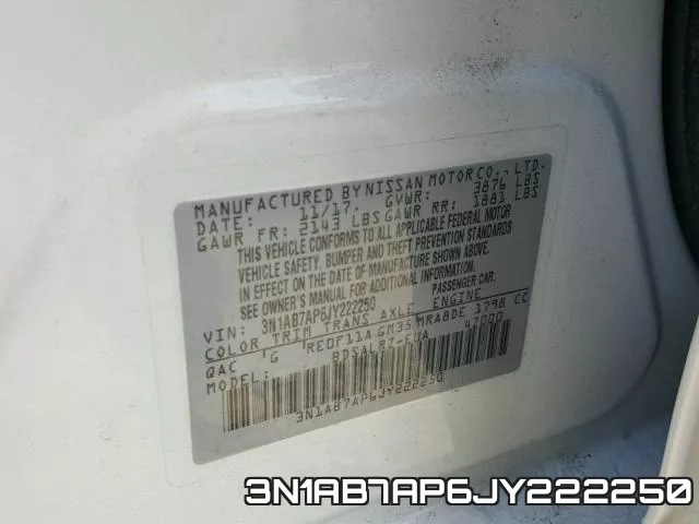 3N1AB7AP6JY222250 фото 2