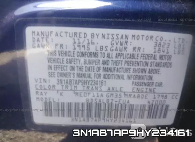 3N1AB7AP9HY234161 фото 10