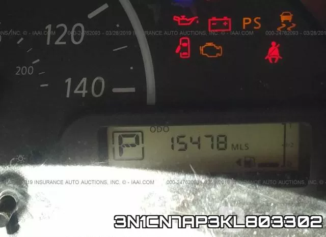 3N1CN7AP3KL803302 фото 8