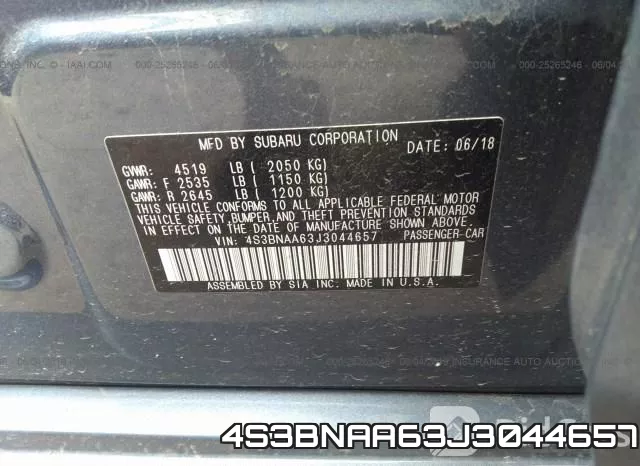 4S3BNAA63J3044657 фото 10