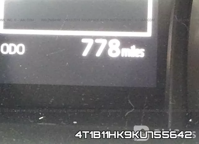 4T1B11HK9KU755642 фото 8