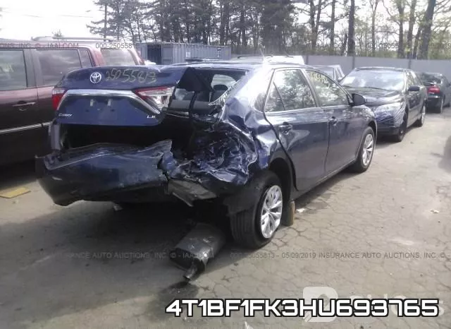 4T1BF1FK3HU693765 фото 5