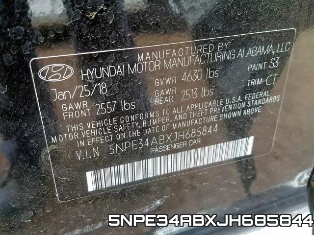 5NPE34ABXJH685844 фото 2