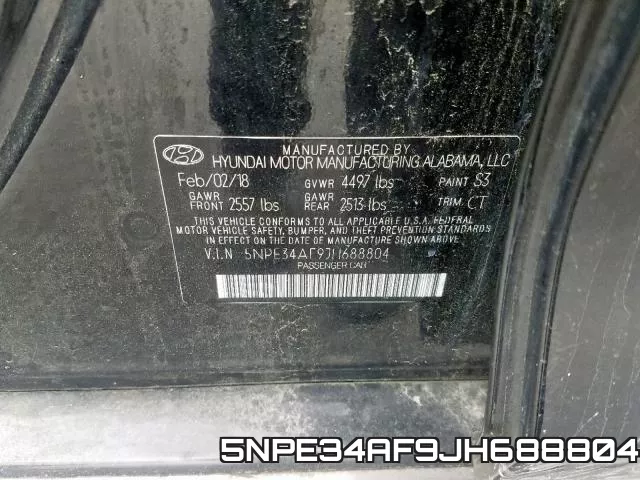 5NPE34AF9JH688804 фото 2