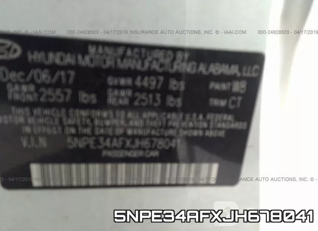 5NPE34AFXJH678041 фото 10