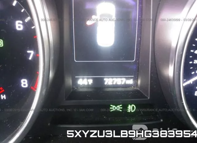 5XYZU3LB9HG383954 фото 8