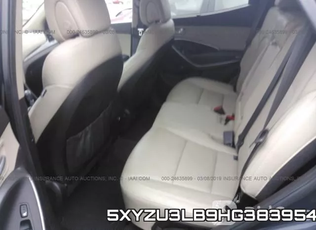 5XYZU3LB9HG383954 фото 9