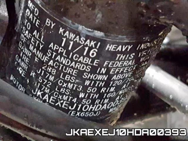 JKAEXEJ10HDA00393 фото 2