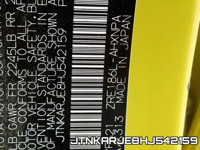 JTNKARJE8HJ542159 фото 2