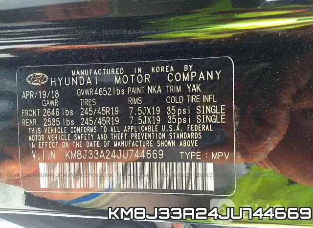 KM8J33A24JU744669 фото 10