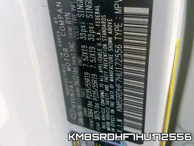 KM8SRDHF7HU172556 фото 2