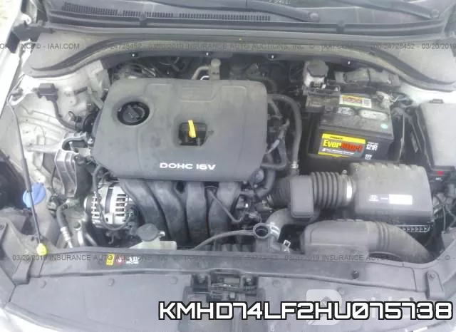 KMHD74LF2HU075738 фото 2