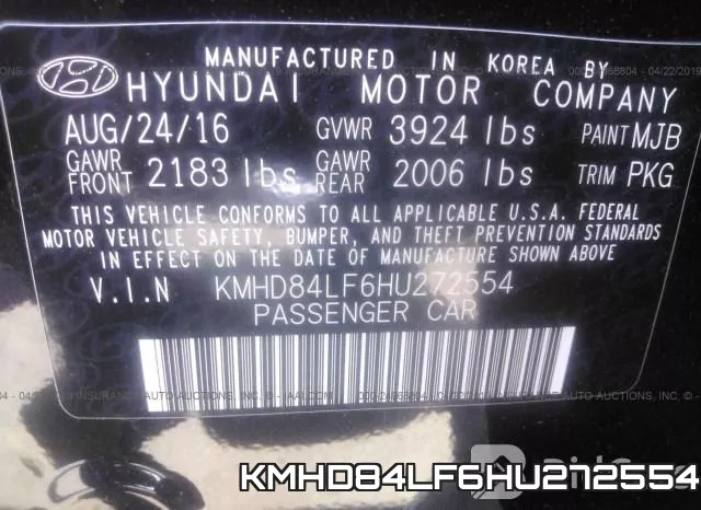 KMHD84LF6HU272554 фото 10