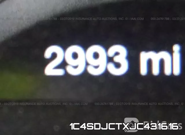 1C4SDJCTXJC431616 фото 8