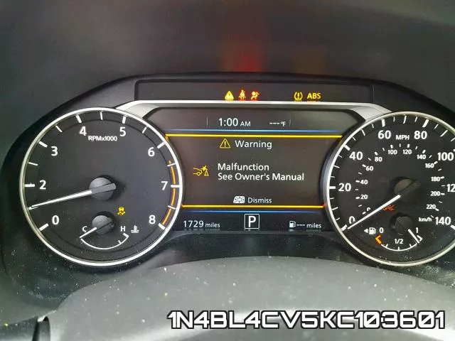 1N4BL4CV5KC103601 фото 9