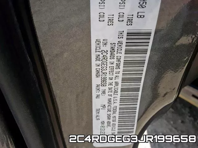 2C4RDGEG3JR199658 фото 2