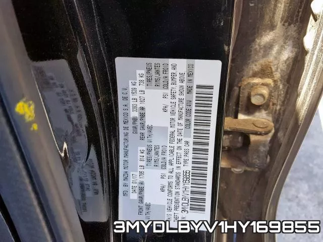 3MYDLBYV1HY169855 фото 2