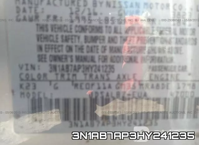 3N1AB7AP3HY241235 фото 10