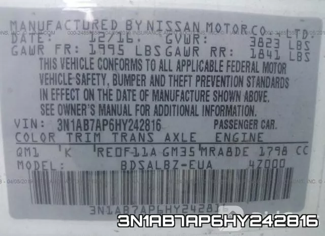 3N1AB7AP6HY242816 фото 10