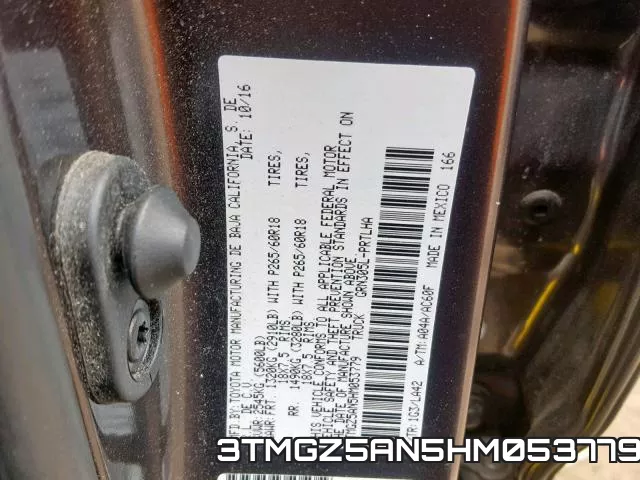 3TMGZ5AN5HM053779 фото 2