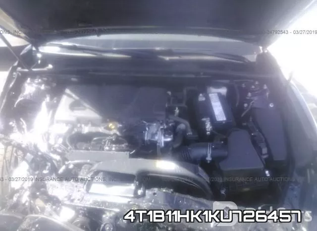 4T1B11HK1KU726457 фото 2