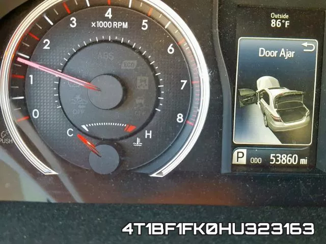 4T1BF1FK0HU323163 фото 8
