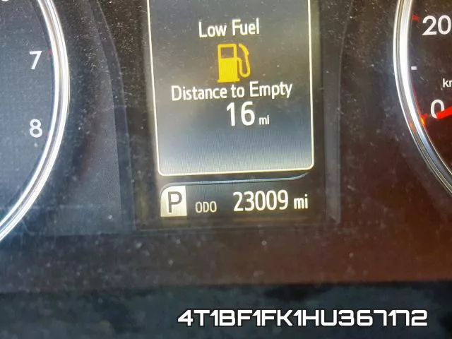4T1BF1FK1HU367172 фото 9